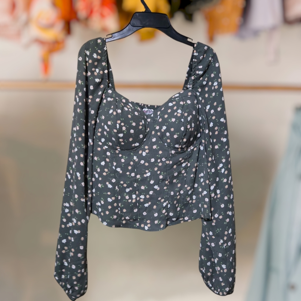 Delicate Floral Blouse
